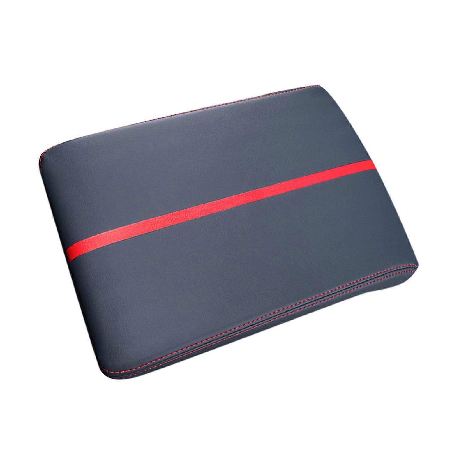 Mittkonsolens dyna Armstöd Box Cover Blå och vit