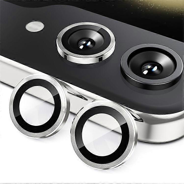 ENKAY HAT PRINCE Compatible For Samsung Galaxy Z Flip6 5G 1 Set Camera Lens Protector 9H Anti-fingerprint Rear Lens Film with Meta