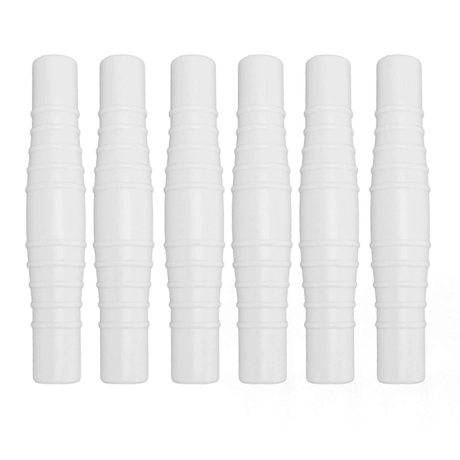 31mm, 32mm, 34mm, 36mm, 38mm Pool Hose Connector, Standard Interface Pool Hose Adapter for 1.2in and 1.5in Hose, 6pcs