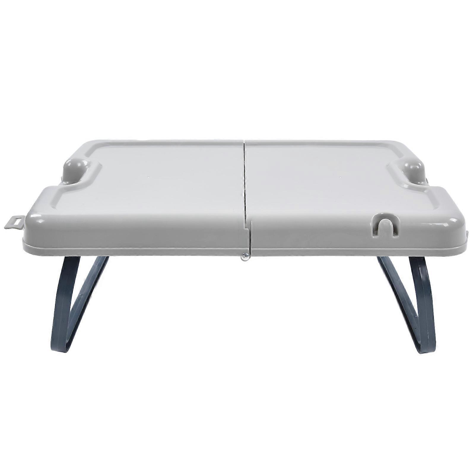 Folding Table Plastic Multi Functional Portable Large Capacity for Indoor Outdoor
