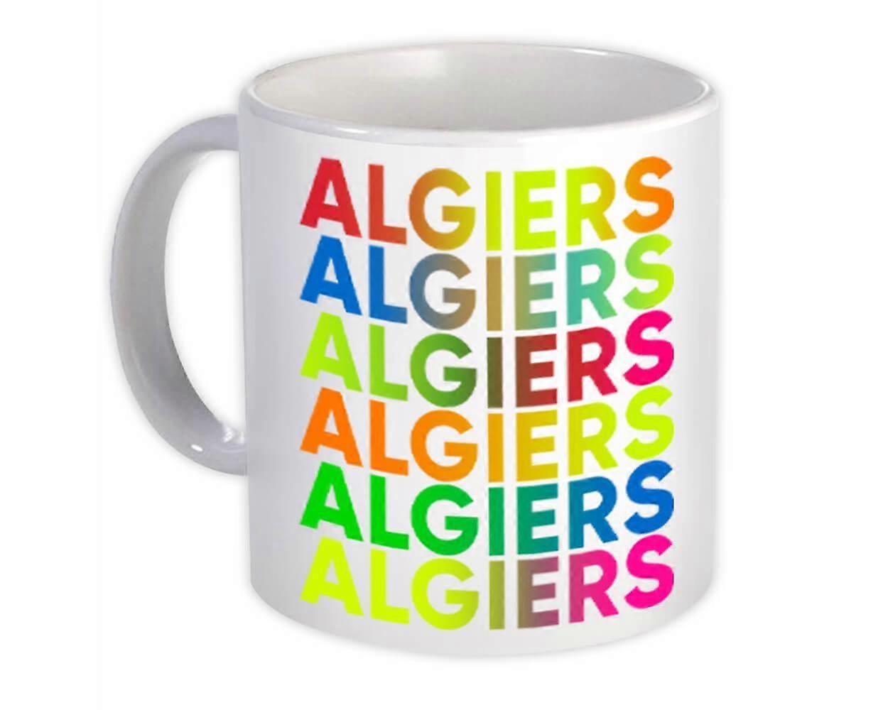Algiers Algeria Gradient Name Tropical Colors