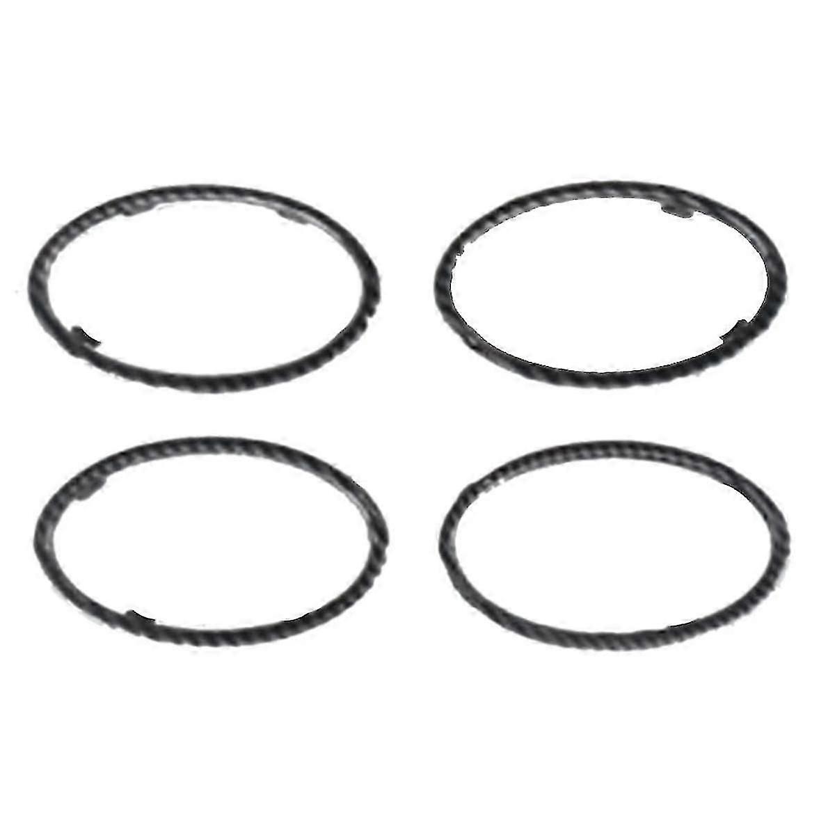 4Pcs Car Dashboard Air Conditioner Air Vent Frame 4M51A014L21BC 4M51A014L21AE for Focus 2005-2011,A