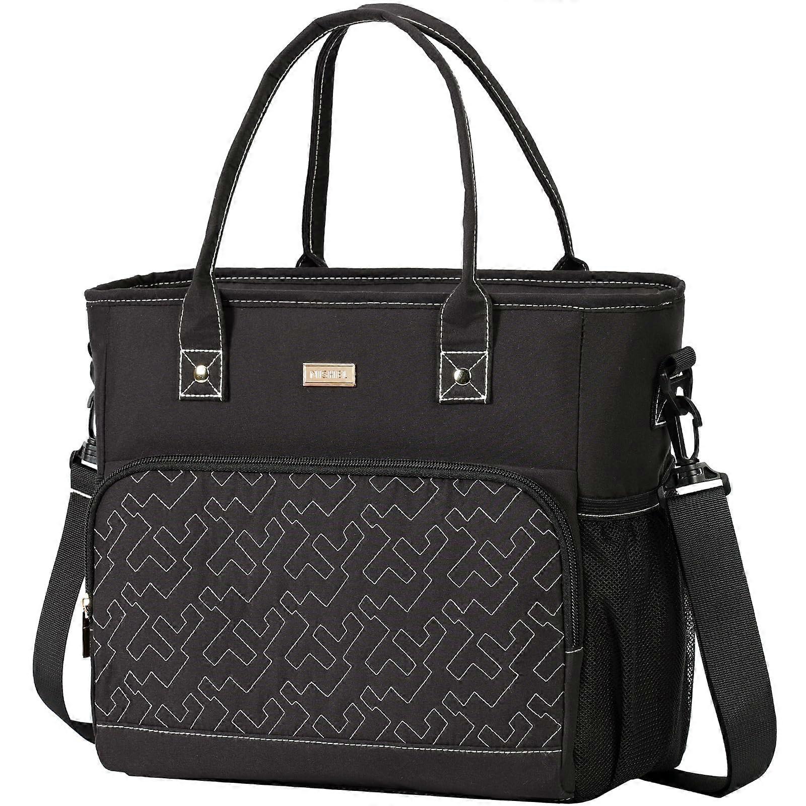 Lunch Bag for Office Work, Picnic, and Travel - Insulated, Durable, Large Capacity, Stylish Design, Waterproof Material