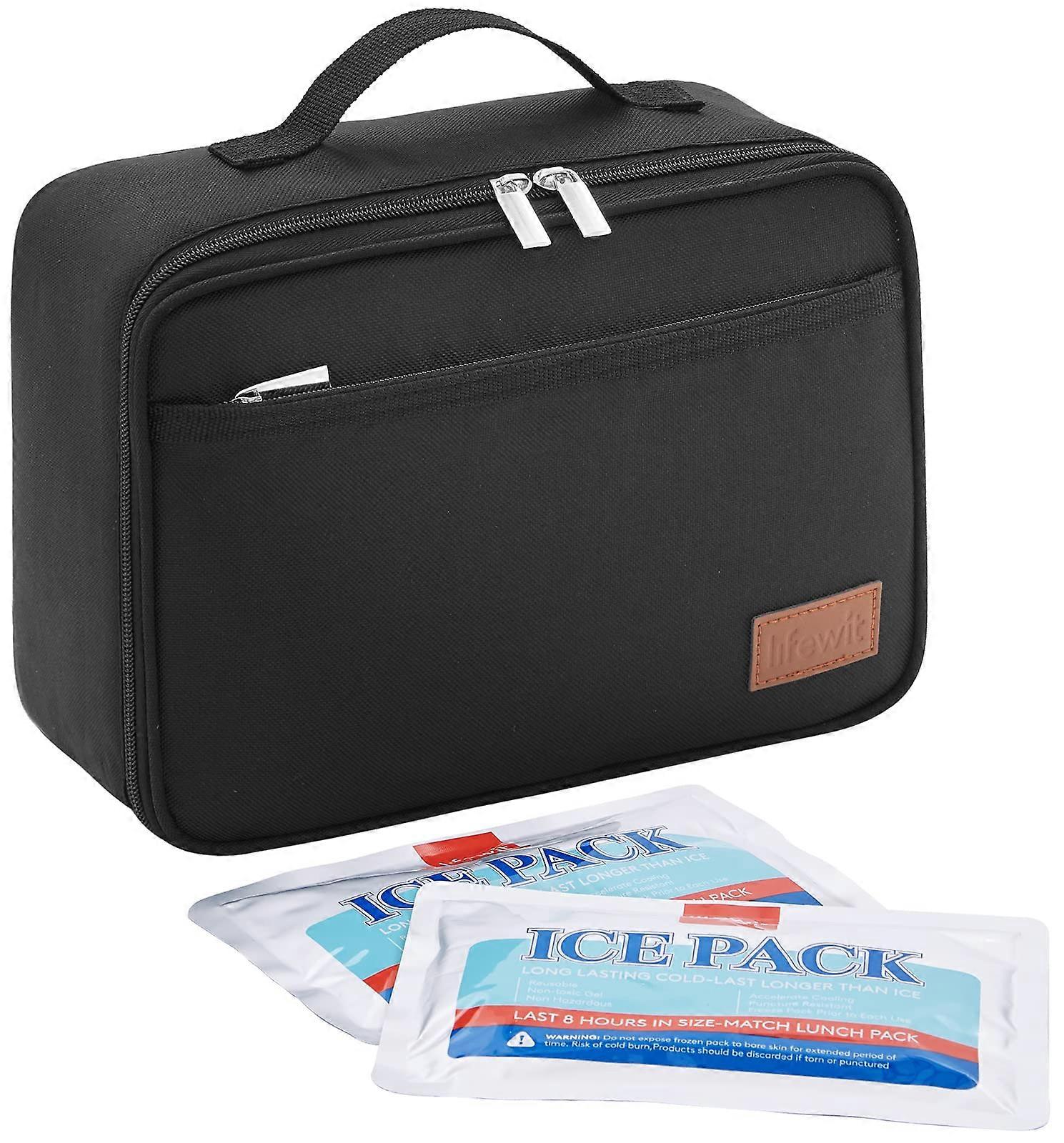 Insulated Reusable Lunch Box for School and Work - Leak-Proof, BPA-Free, Durable, Large Size, Stylish Design