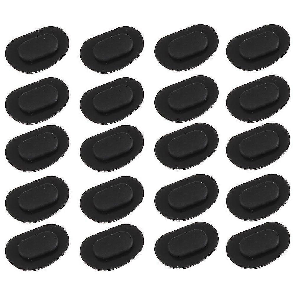 40pcs Black Eyeglass Nose Pads - Anti-Slip Cushion Repair Kit for Comfort & Secure Fit on All Frames