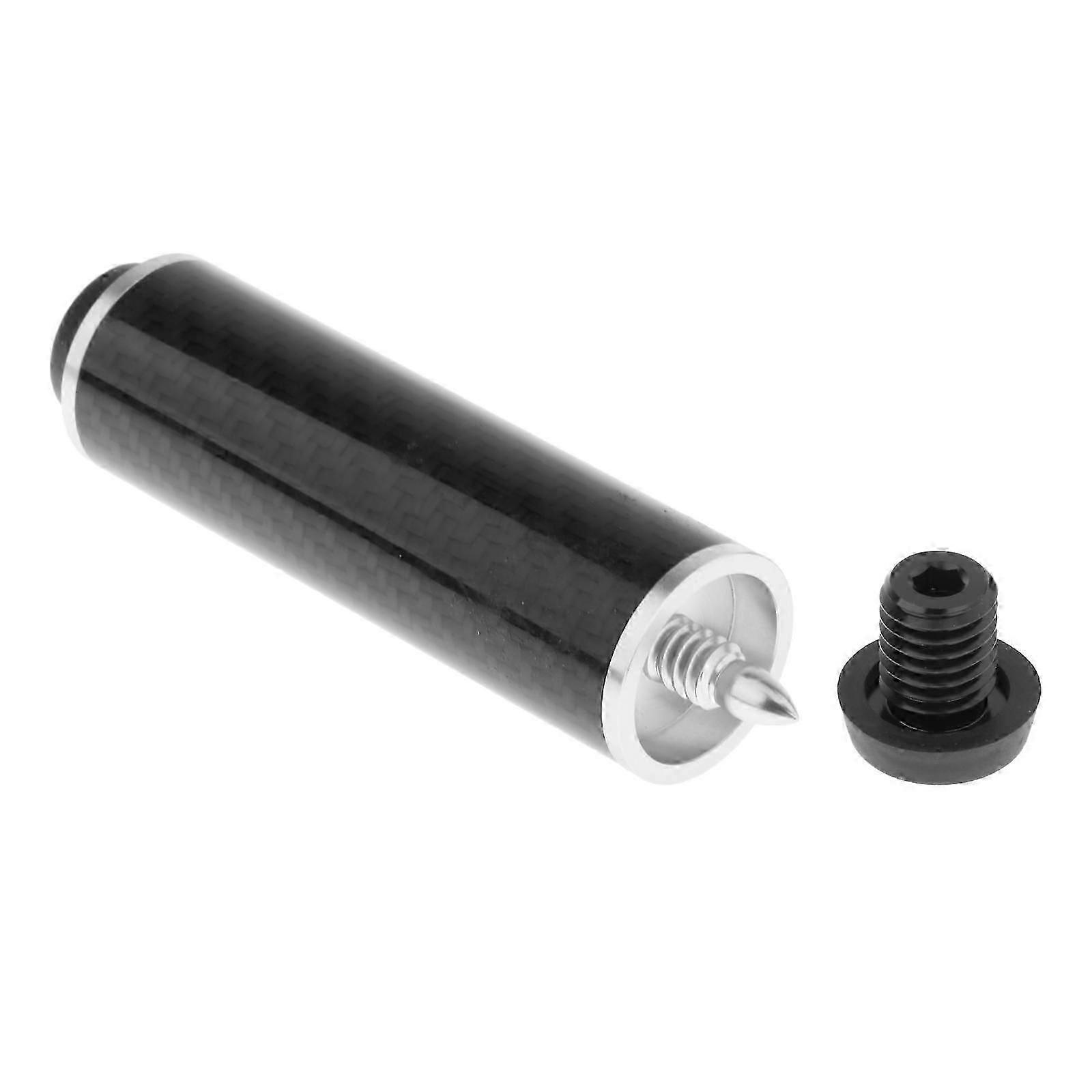 Billiards Pool Cue Extension Cue Butt End Lengthener Billiards Accessories Attachment with Back Cap for Games Beginners Billiard Cues Practice