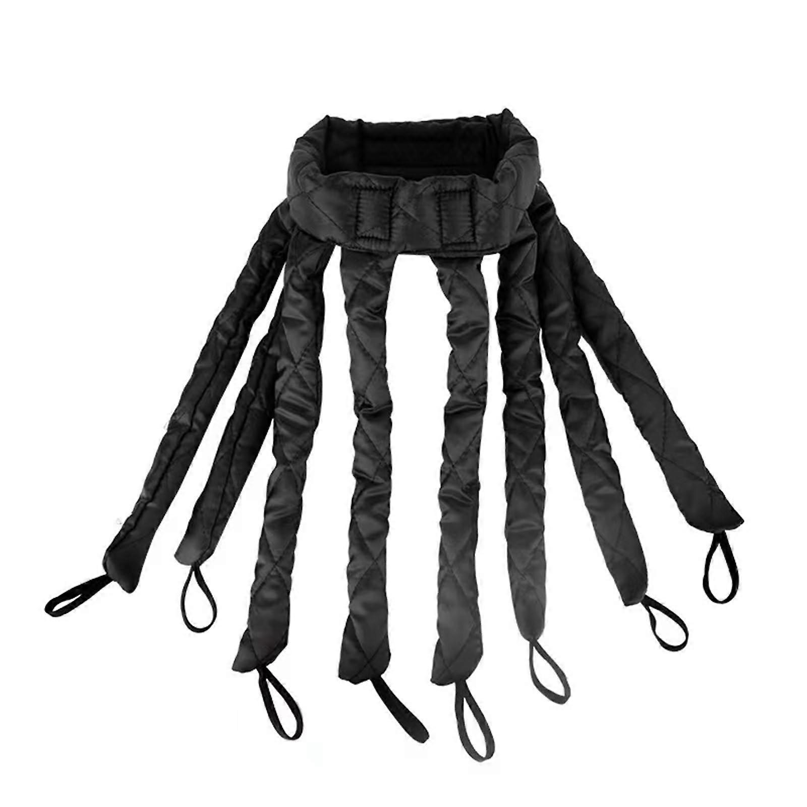 Heatless Curls Headband Adjustable Heatless Hair Curler, Removable Claw Design