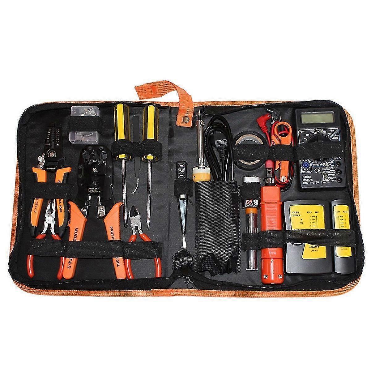 Network Maintenance Tool Set Network Maintenance Tool Set Network Maintenance Tool Network Cable Measuring Tool EU Plug