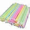 Colorful Large Drinking Straws For Bubble Smoothie100pcs