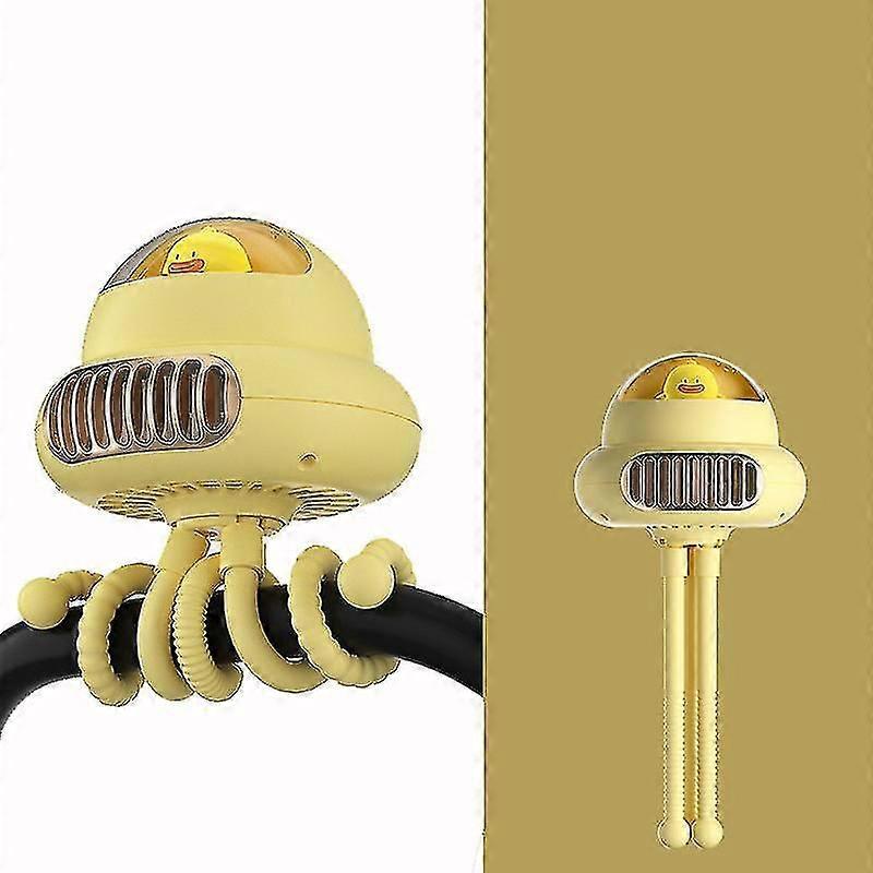 Stroller Fan Portable Bladeless Fan Mini Handheld Fan