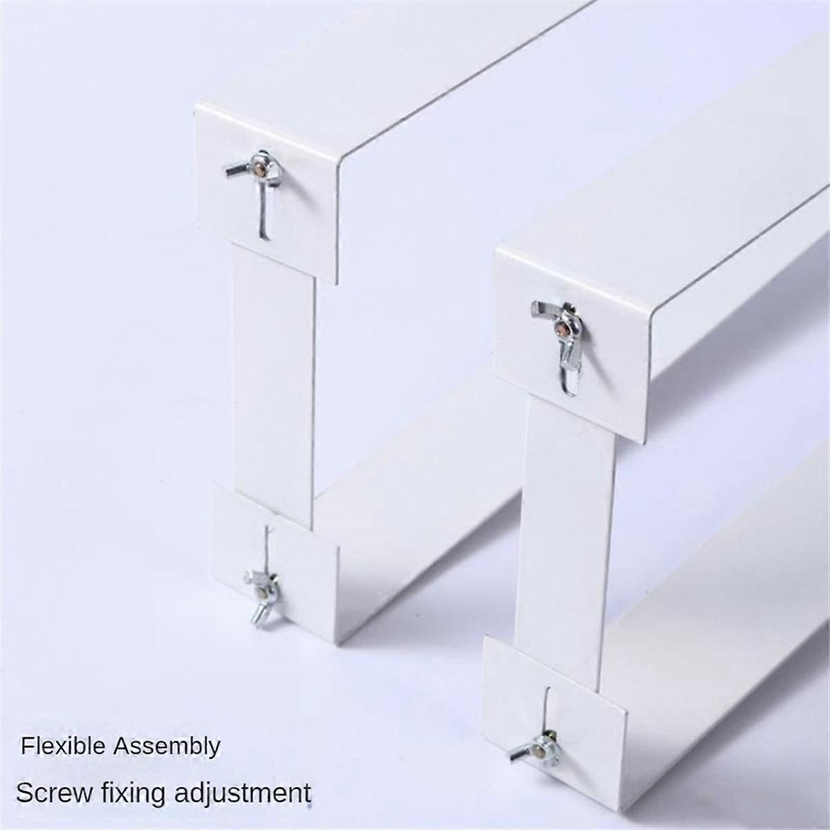 1 Set Under Desk PC Mount Bracket for Computer Case Computer Mainframe Hanger Host Box Stand Bracket Rack Black