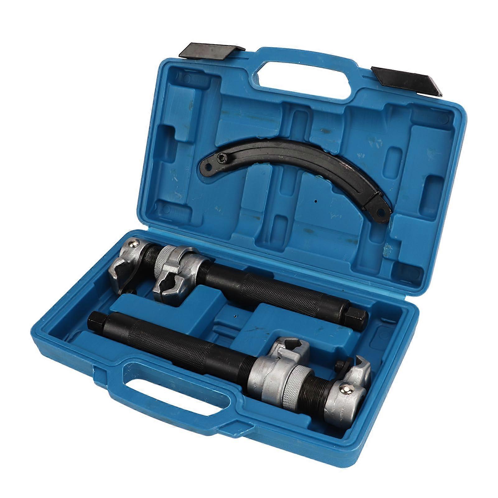 Coil Spring Compressor Heavy Duty Strut Spring Compressor Kit for Large Cars, Adjustable Frame Tool, Durable Steel Design