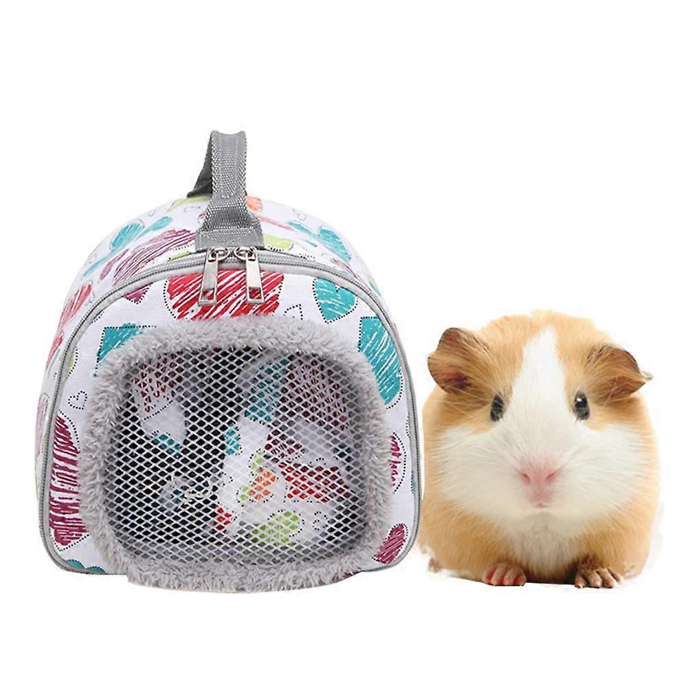 Guinea Pig Carrier Soft Breathable Handbag Pouch for Small Pets like Hamsters, Rats, Chinchillas, and Sugar Gliders