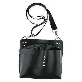 Artificial Leather Hair Scissors Bag Pet Hairdressing Hair Cut Tools Pouch