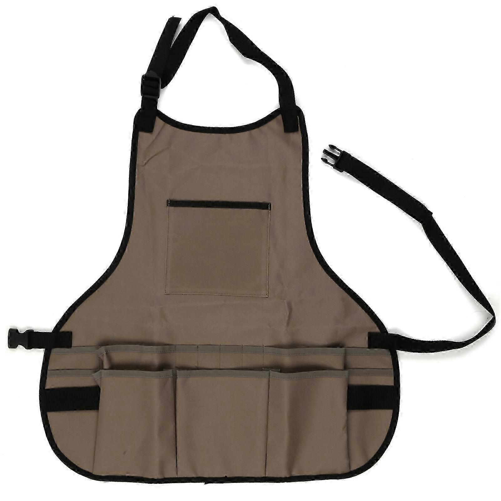 LM Garden Tool Apron Popular Kit Oxford Cloth Bucket Kit Bucket Kit Multi-functional Electrician Tools Bag Waist Pouch Yellow EPB