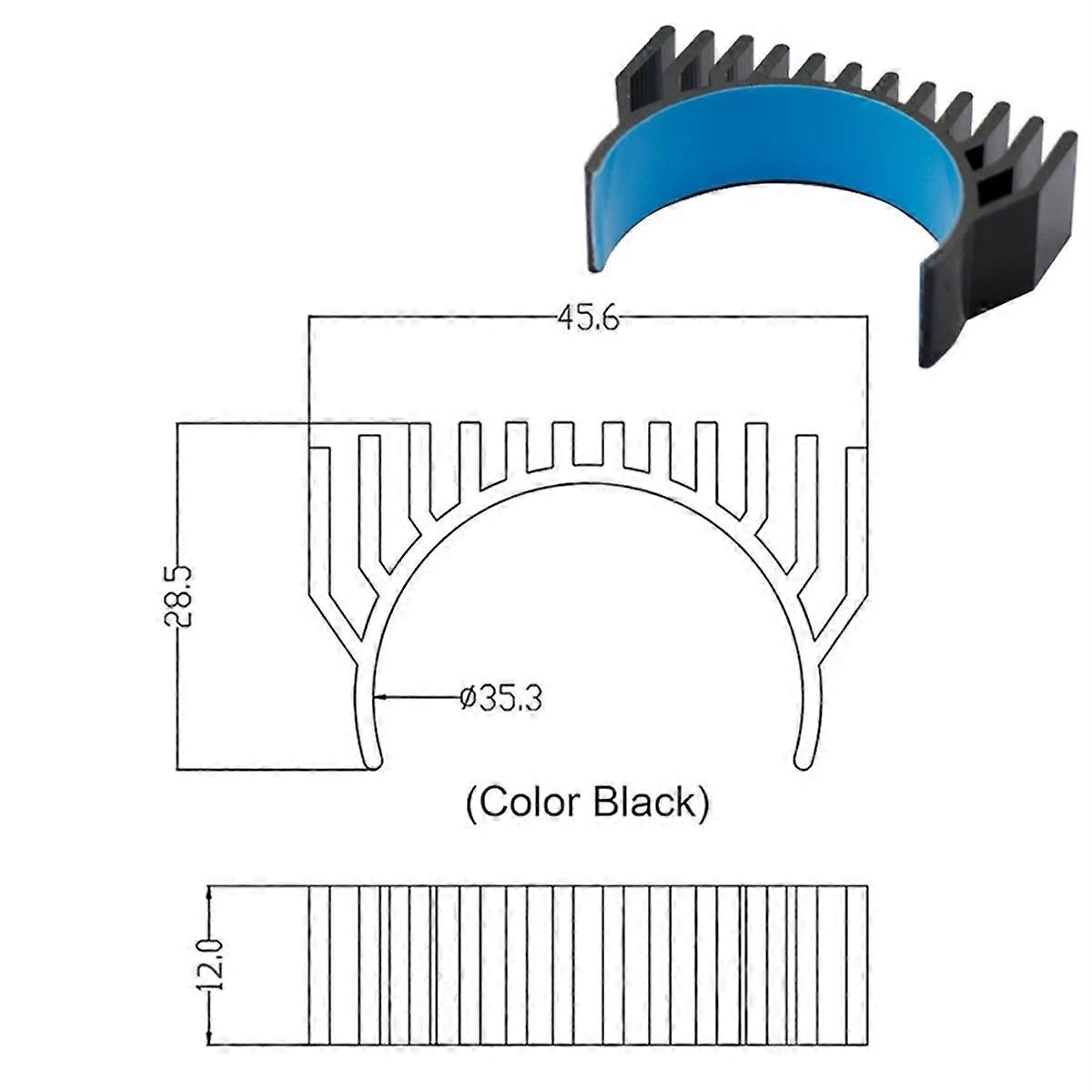 5pcs for K1 K1max K1c Round Nema 14 Extruders Stepper Motor Heat Sink Equipped to Prevent the Motor