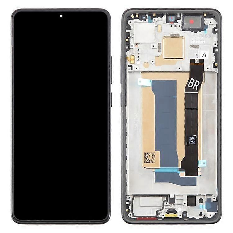 Compatible For Xiaomi Redmi Turbo 4 5G / Poco X7 Pro 5G OEM Grade S AMOLED Screen and Digitizer Assembly + Frame (Without Logo)