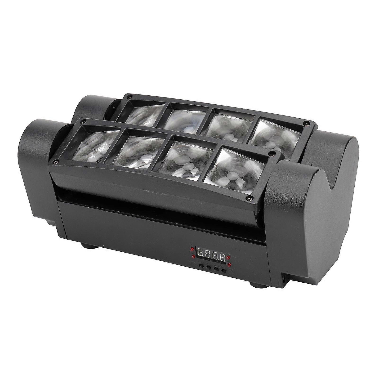 40W RGBW LED Stage Light AC90-240V with 7 15 Channels DMX512 Sound Activated Mini Spider Lamp for DJ Party Concert Home Decoration