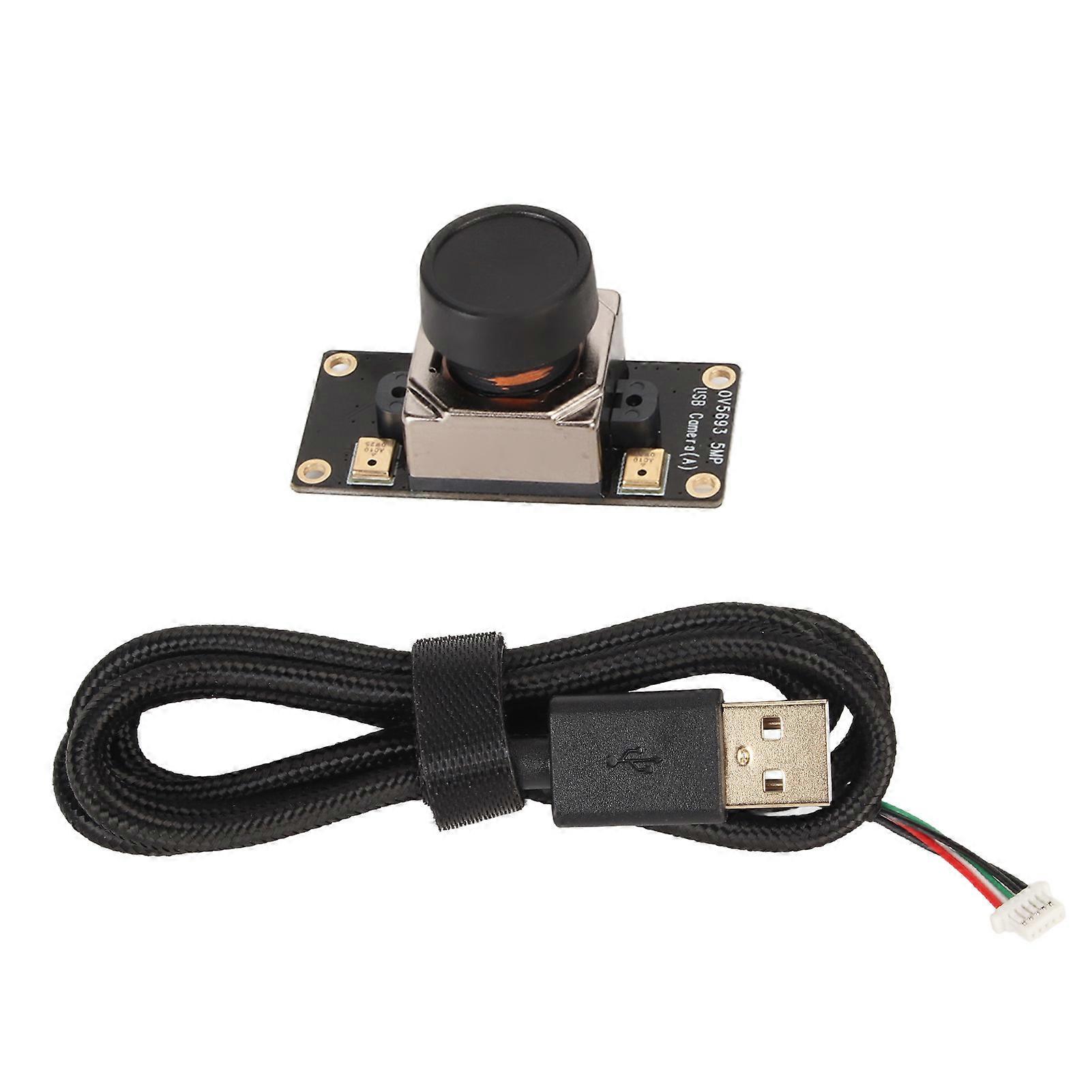 USB 2.0 Camera Module Autofocus 5MP Plug and Play HD Mini Webcam Board for Security Portable Video System