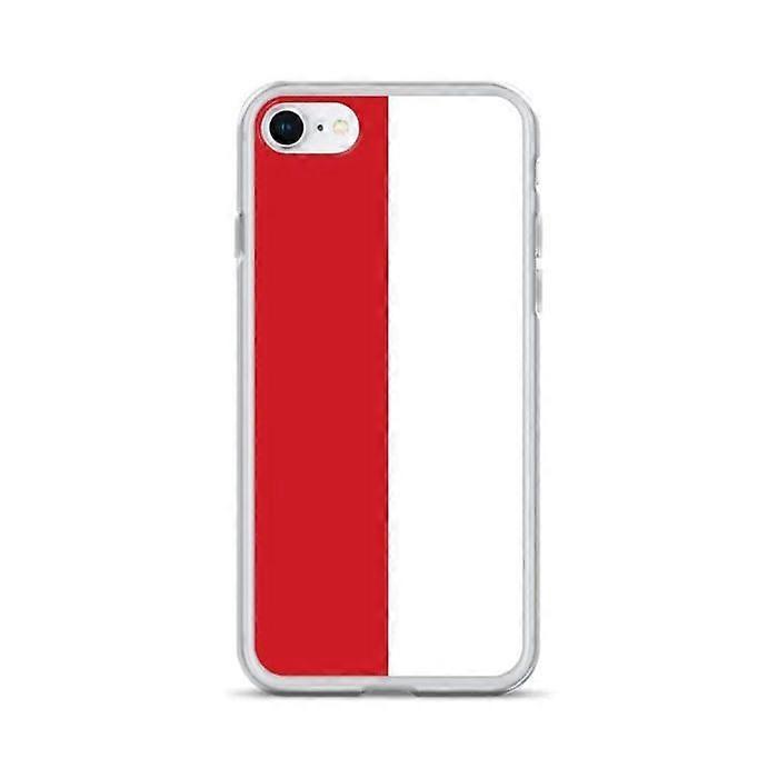 iPhone Case - Monaco - Flag - Flexible - Multicolor - Compatible with iPhone 6S
