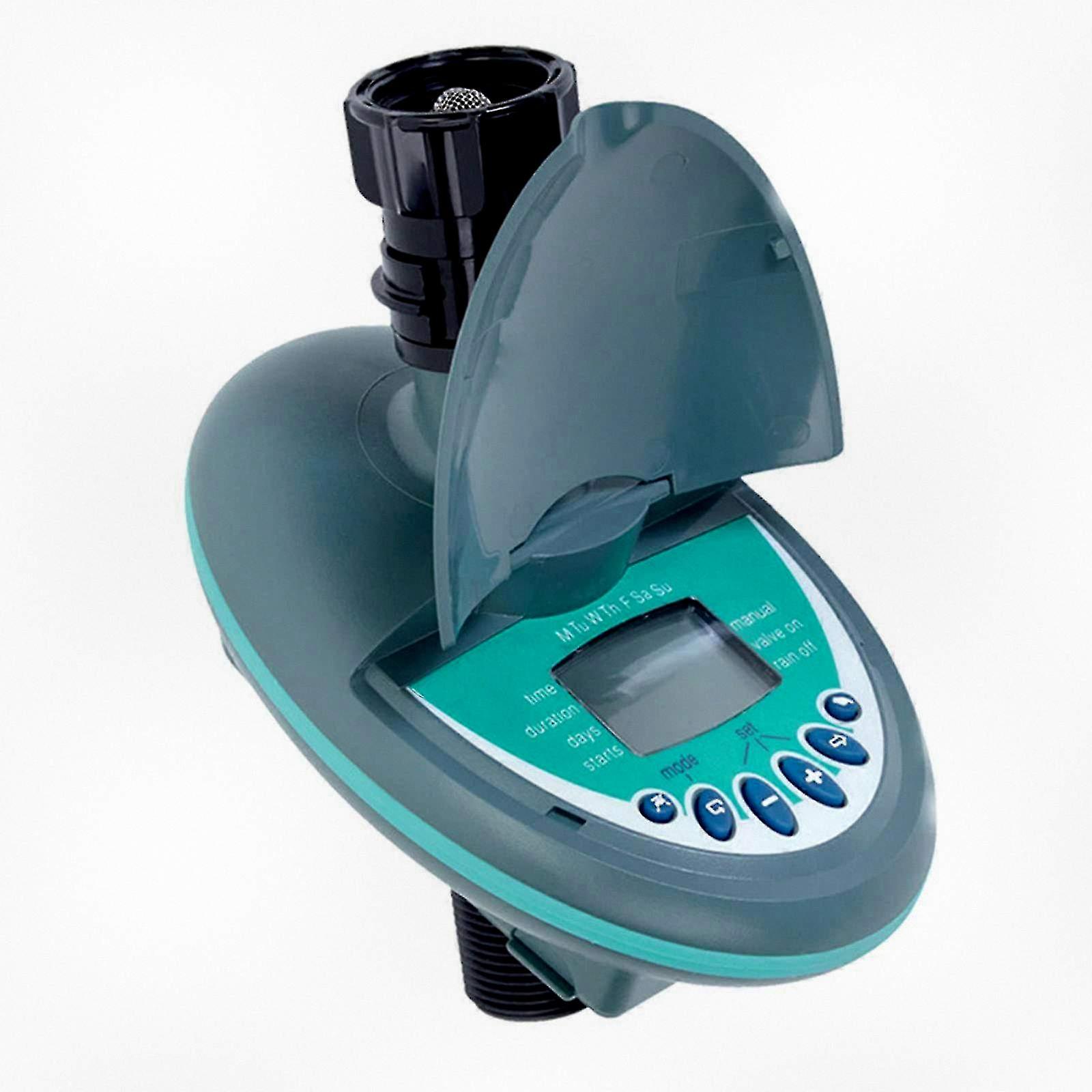 Automatic Water Timer for Efficient Irrigation Control, Multi-Program Sprinkler Timer for Garden, Lawn, and Greenhouse Use