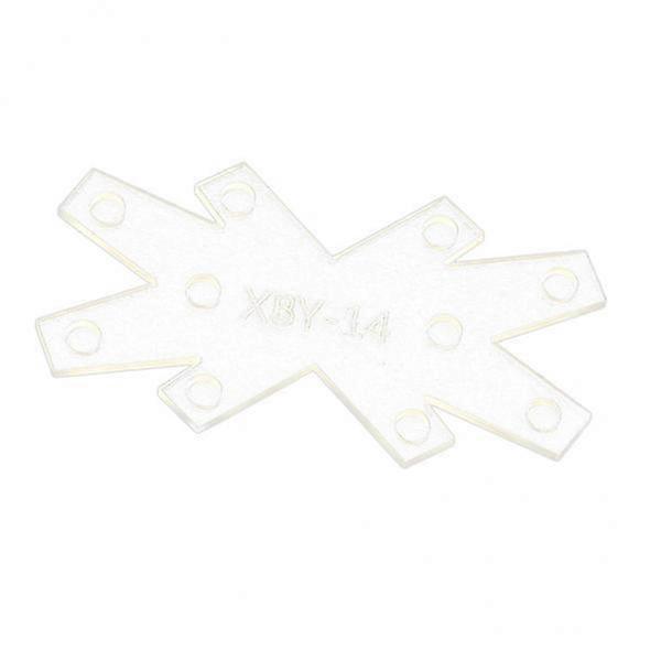 2-3pack Keyring Key Chain Acrylic Leather Craft Pattern Stencil Template DIY