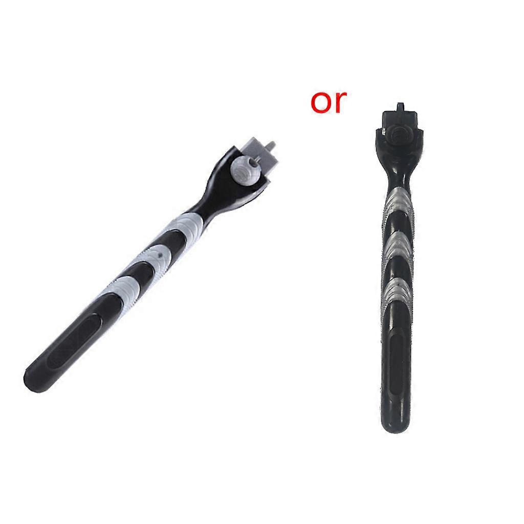 Universal Men Manual Shaving for Razor Long Handle Hair Removal Beard Shaver Trimmer Replacement for 3-Layer Blade