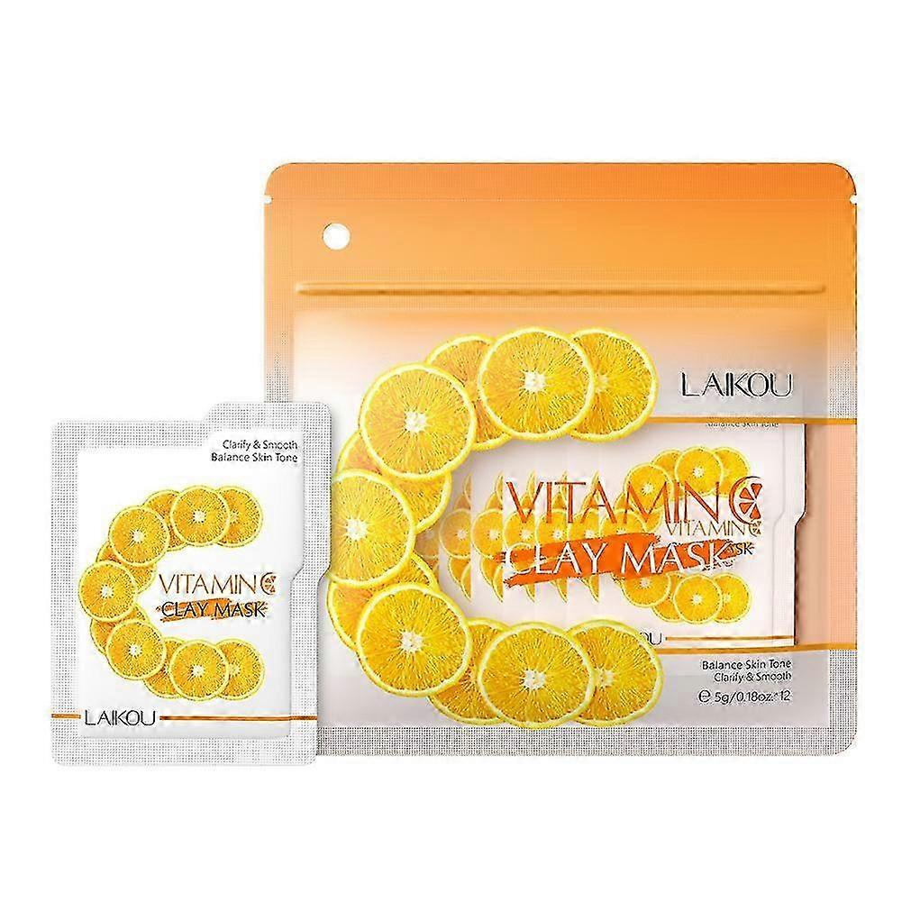Vitamin C Brighten Mud Mask Deep Cleansing Shrinking Pores Brightening Mask 2025