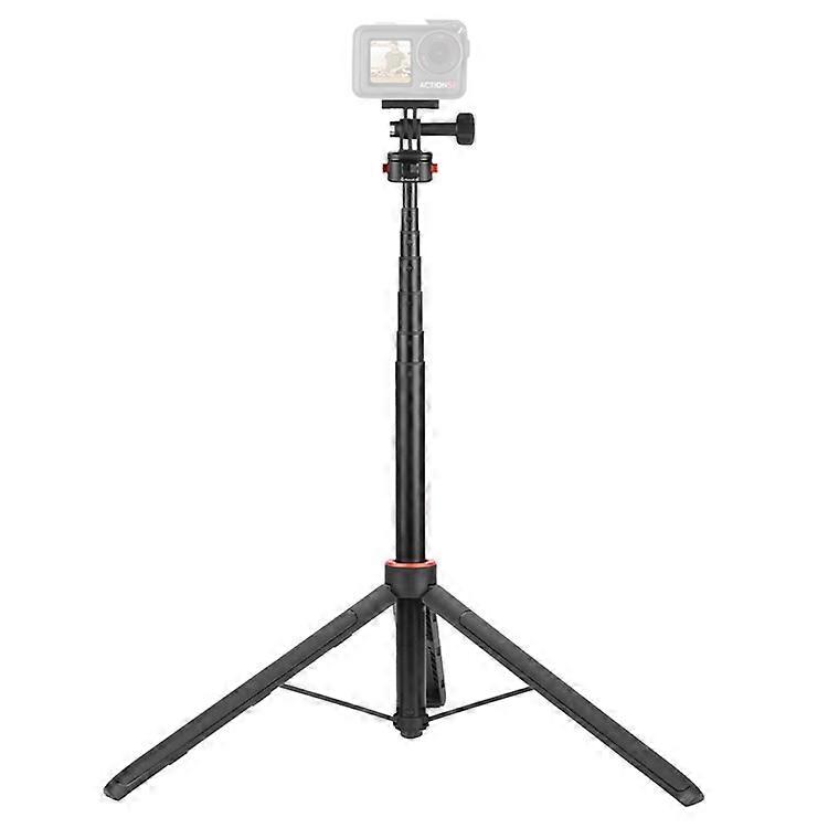 FLYMILE 163cm Magnetic Tripod Quick Release Extended Pole for Action Cameras