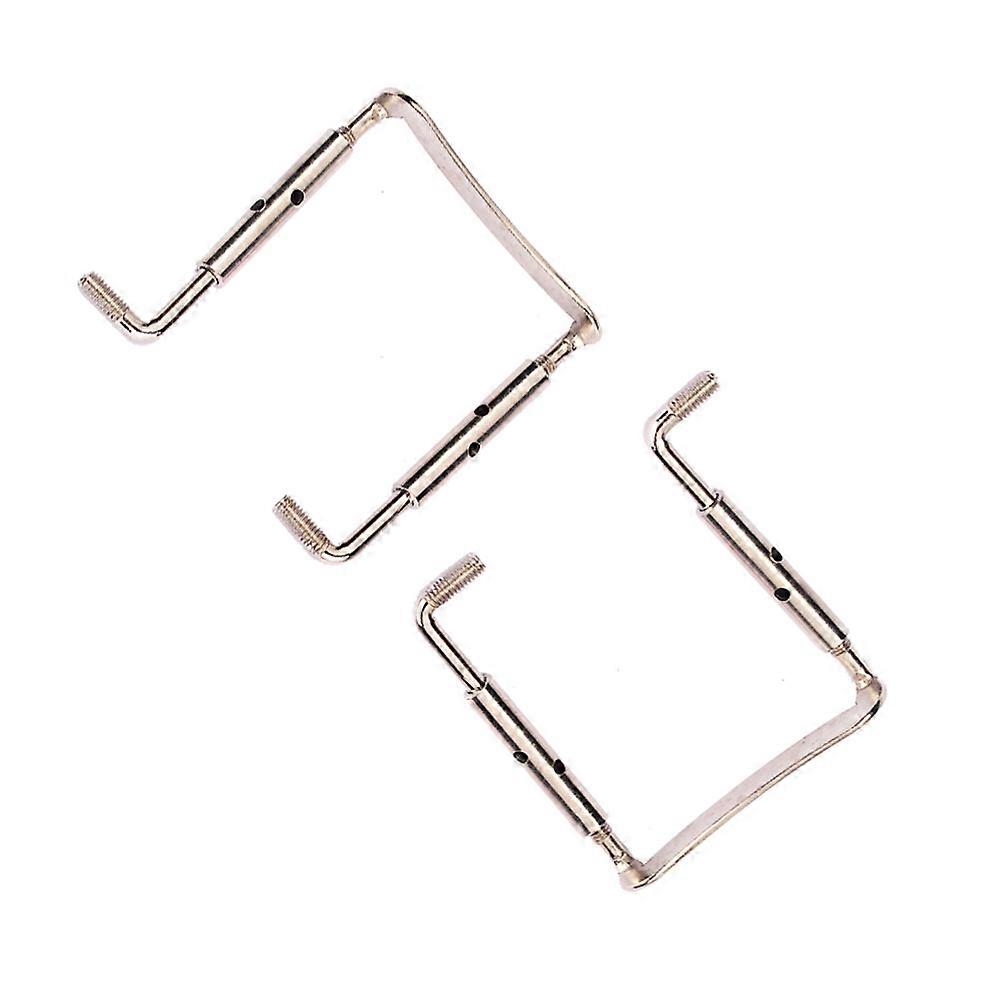 Violin Chinrest Assembly, Plated Durable Parts Ensuring Comfortable Playing