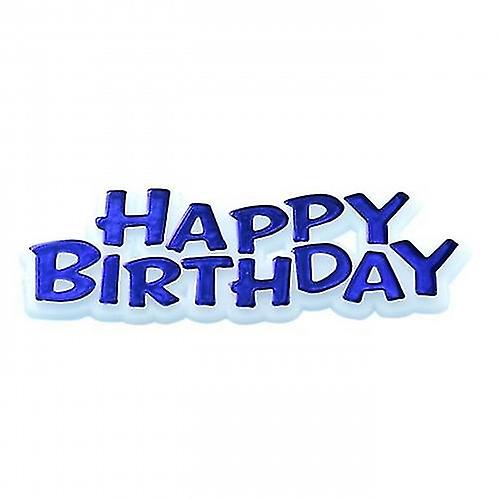 Creatieve Happy Birthday tekst Design Party taart Topper