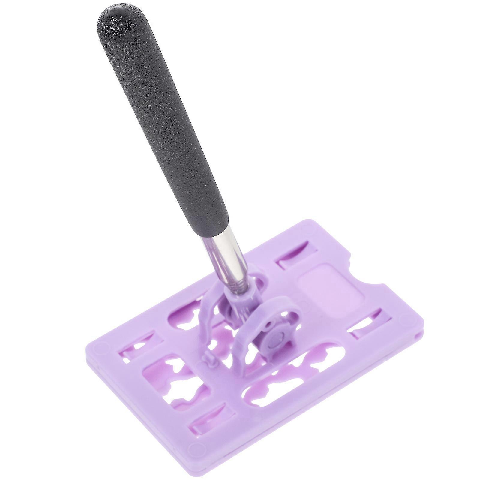 Stainless Steel Telescopic Pole for Toll Swiping, Parking Card Access, and Office Use – Automotive Lever with Card Grabber Function