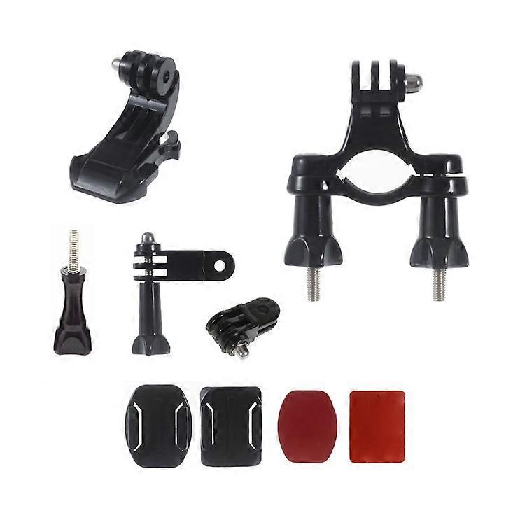 AT262 10 in 1 Accessories Kit Compatible For GoPro Hero 4/3+/3/2/1 Include Handlebar Mount and Helmet Mount