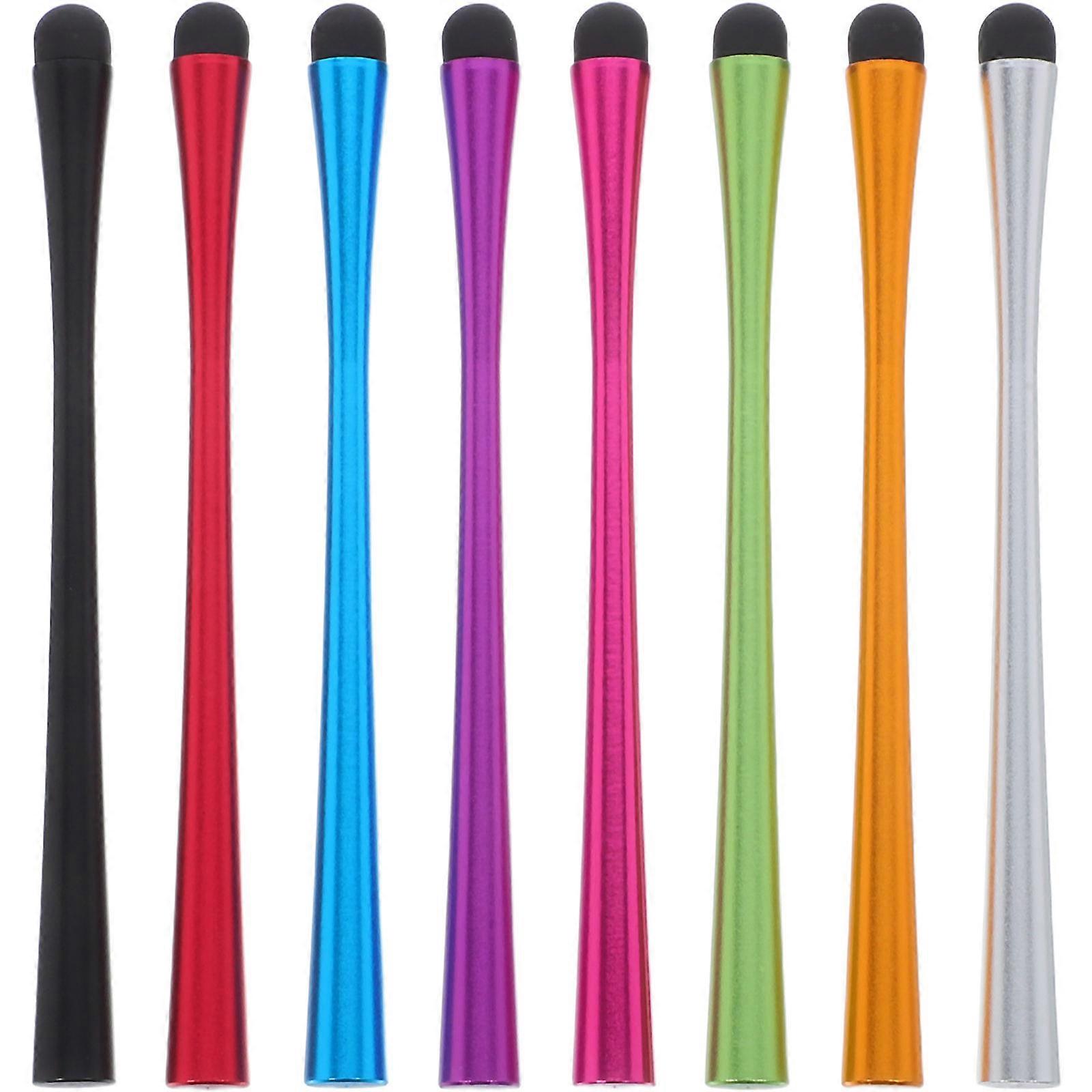 8pcs Capacitive Stylus Pens for Smartphones & Tablets – Durable, Smooth Writing & Painting, Universal Compatibility