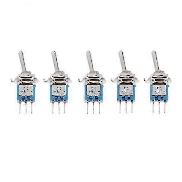 2x5PCS 3Pins PCB Lug Pin Switch hwy