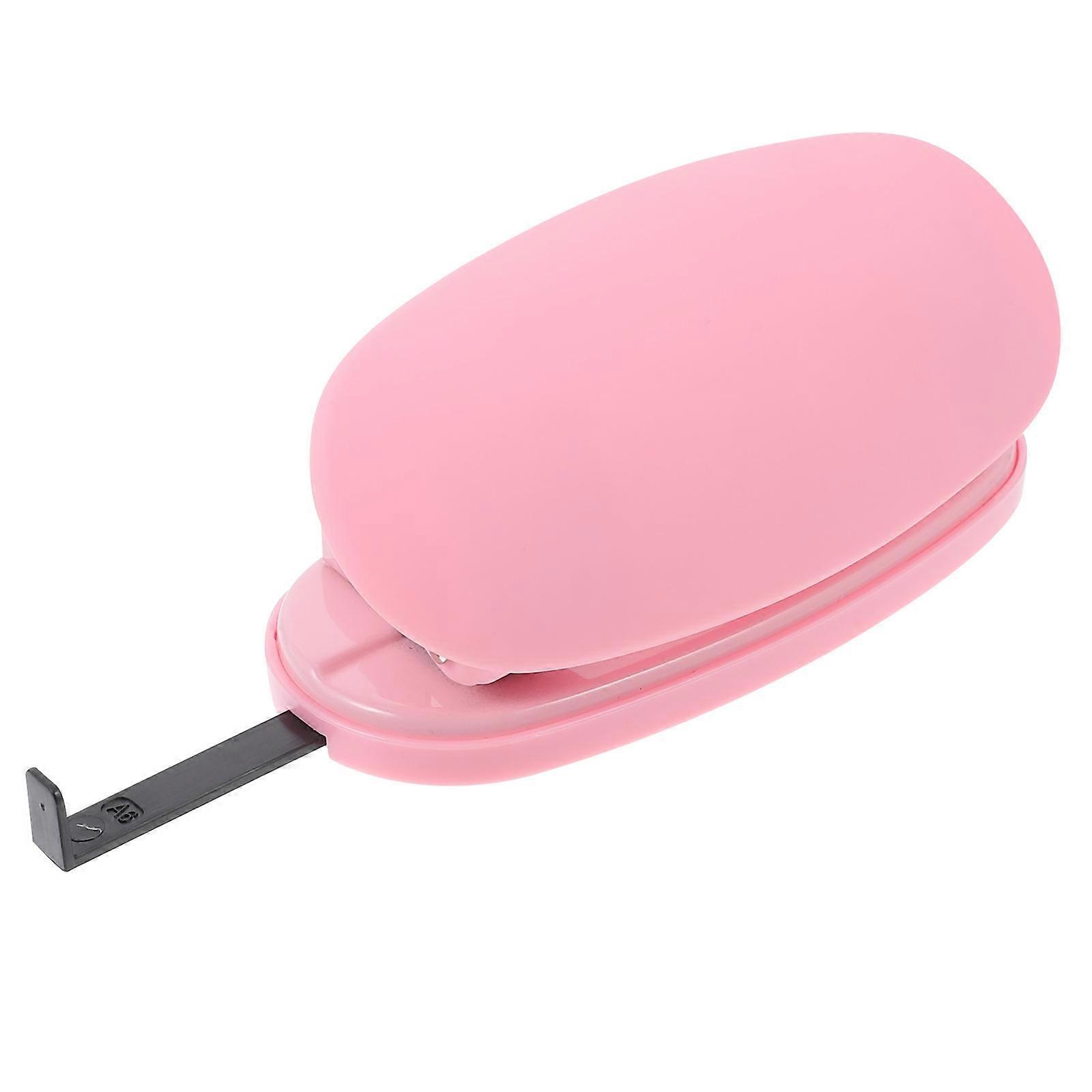 Paper Punching Machine Manual Hole Puncher Small Hole Puncher for School Study Measurement Tool Macaron Color 1Pack