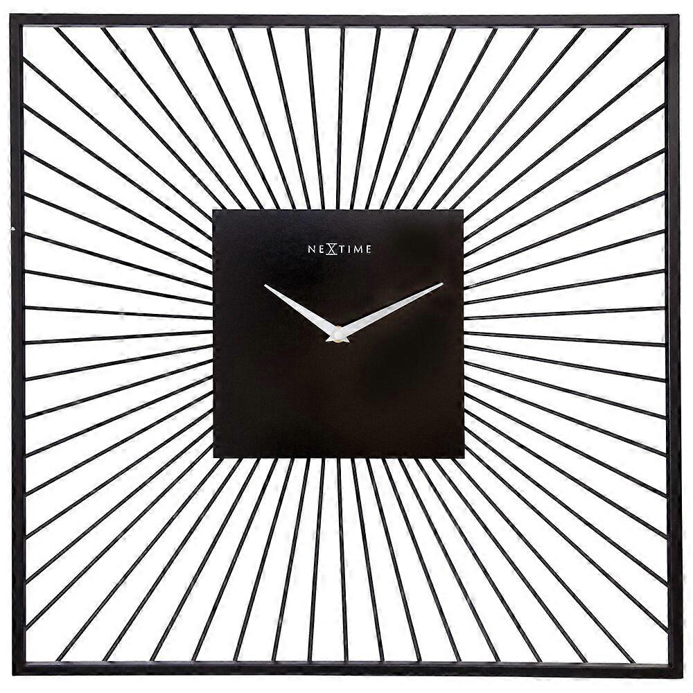 NeXtime - 3303ZW - Wall Clock - 45cm - black - Vasco Square