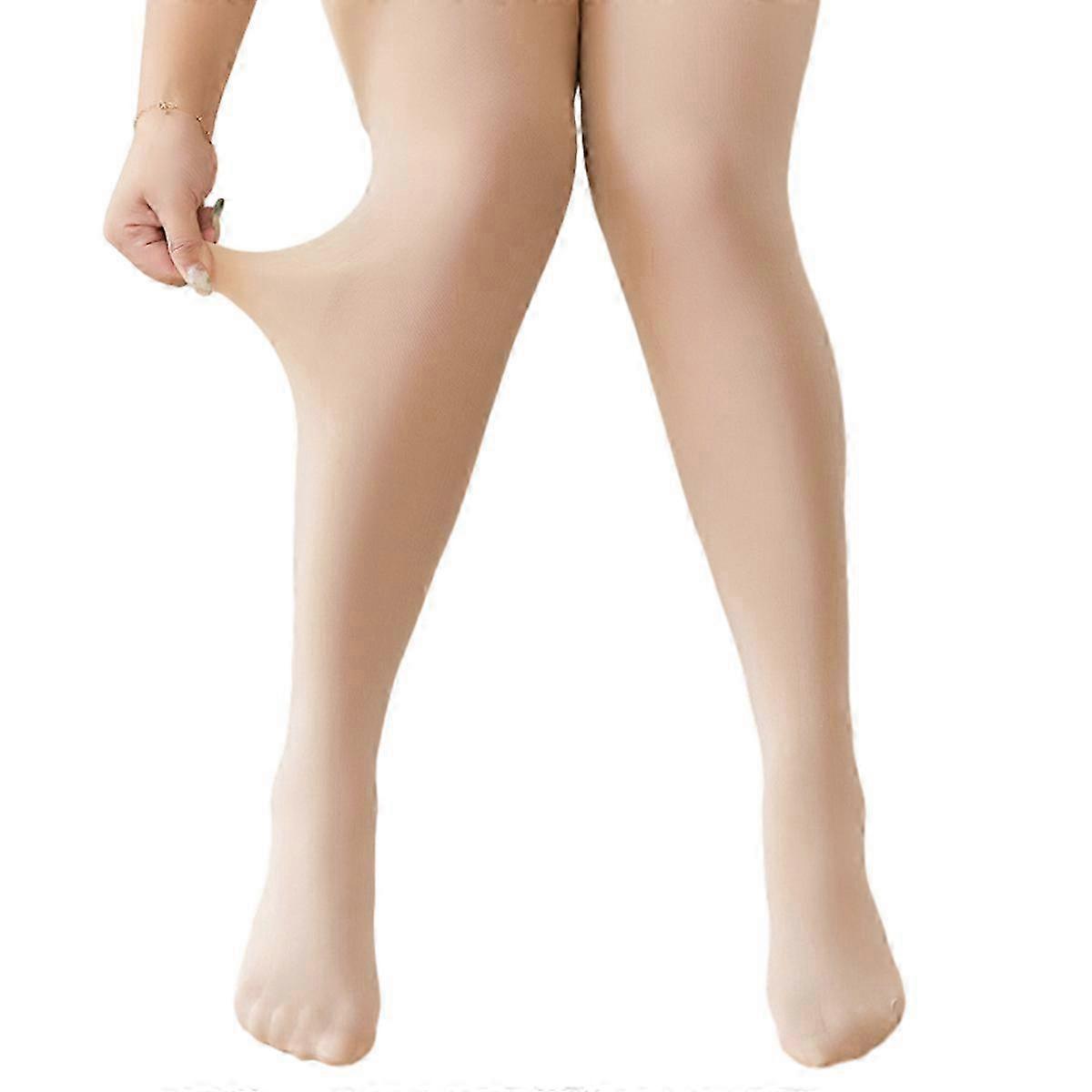 1 piece of large size thickened and extended color bottoming pantyhose suitable for various brands in spring, autumn, and winter