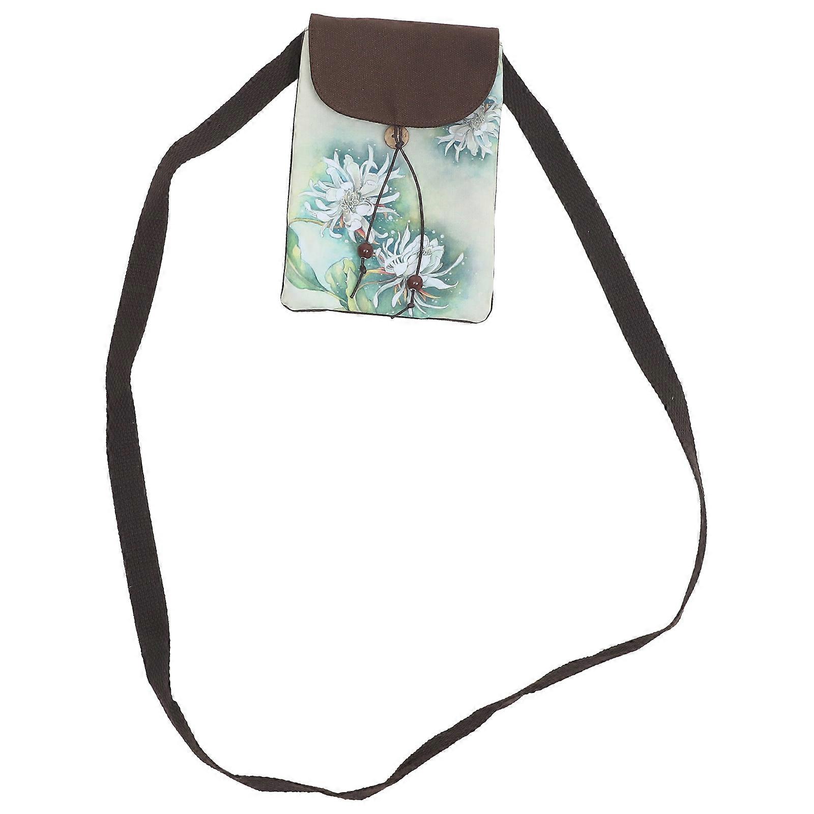 Women Crossbody Phone Bag Printing Non-Fading 18X13CM 1pc