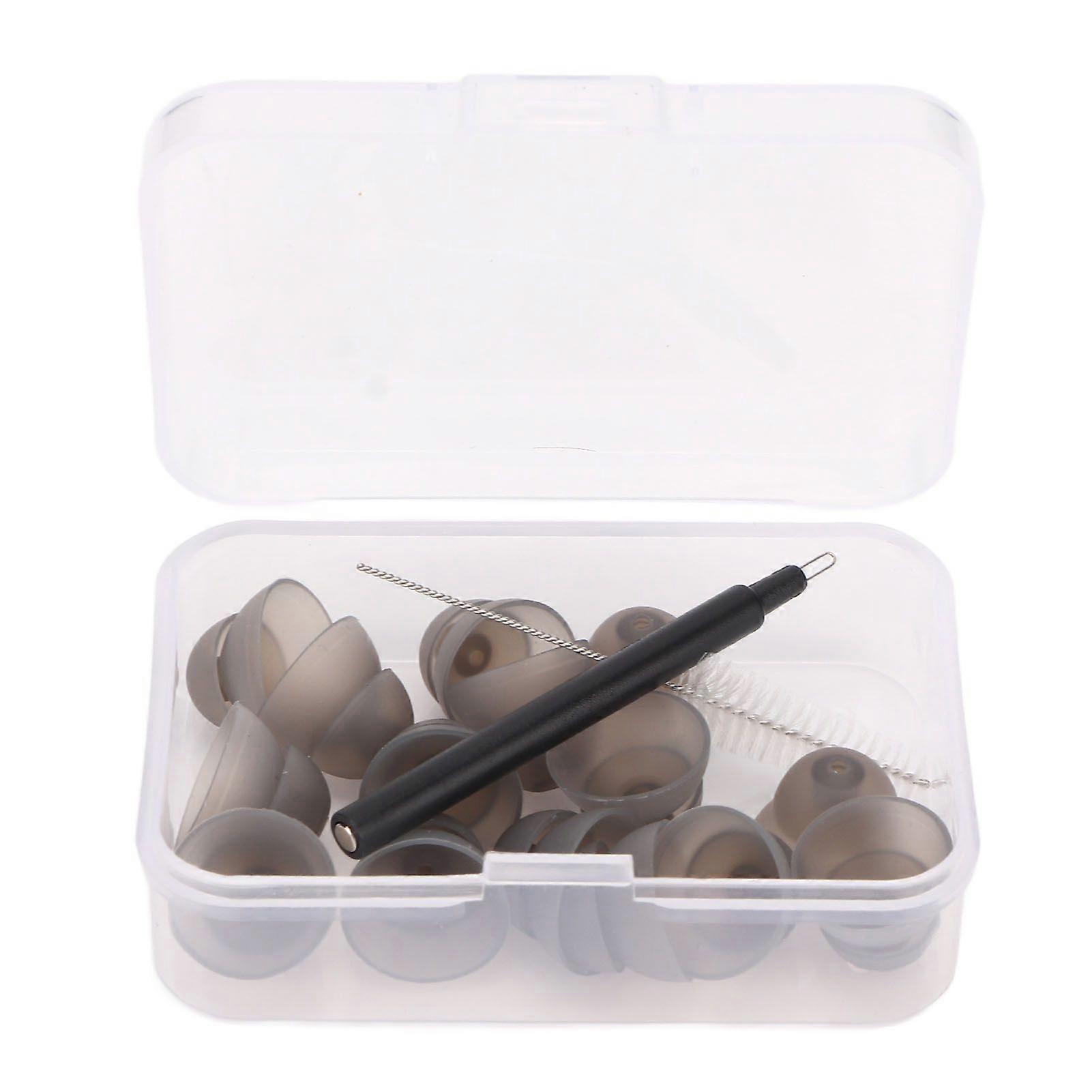 2025 Latest Model Hearing Amplifier Plugs Double Layers Silicone Ear Plug Tips...