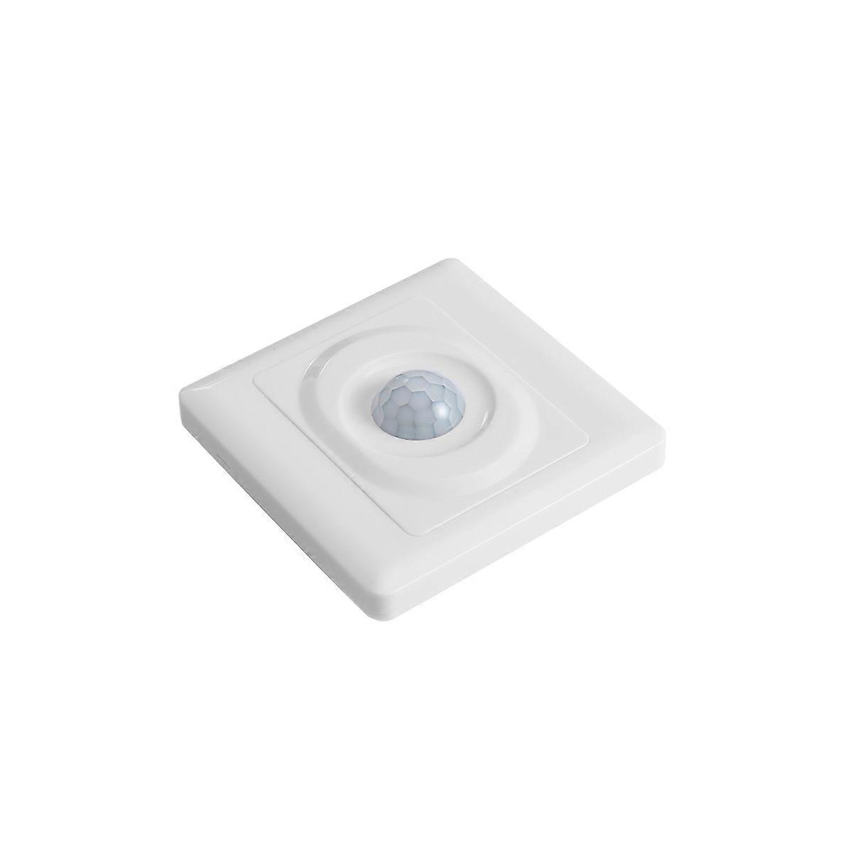 Photoelectric Light Control Inductive Switch For Light Switch Hallway White Plastic 1Pack