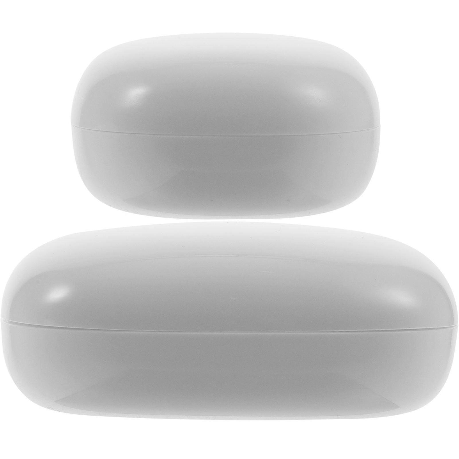 Traveling Soap Dish Portable Soap Box Drainage Function 4.5X3.1X2.0in For 2Pcs