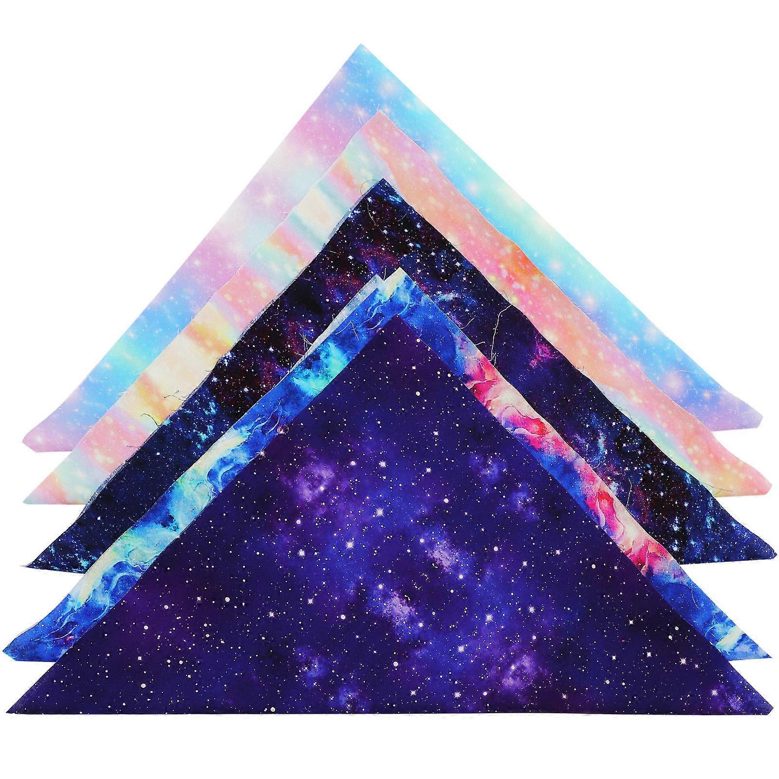 Sewing Crafts Fabrics Decoration Patchwork Design For Diy Projects 50x50cm 5Pcs