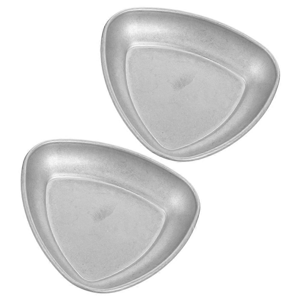 Espresso Bean Dosing Cup Coffee Accessory for Home Use Silver 9.00X8.50X1.50CM Display 2Pcs