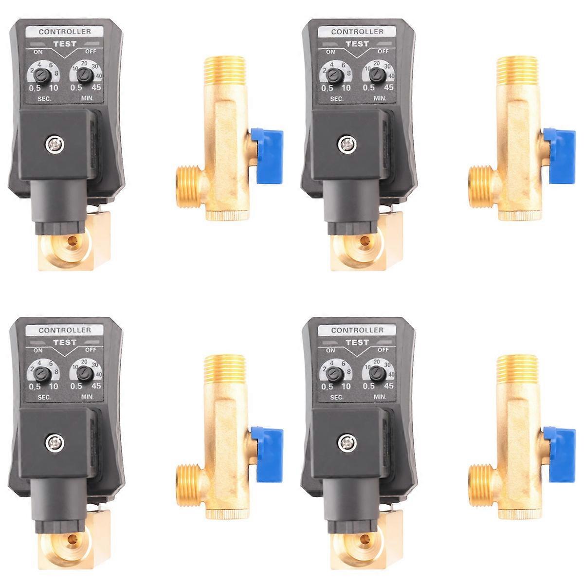 G1/2 230V Timed Drain Valve for Air Compressor Condensate Management