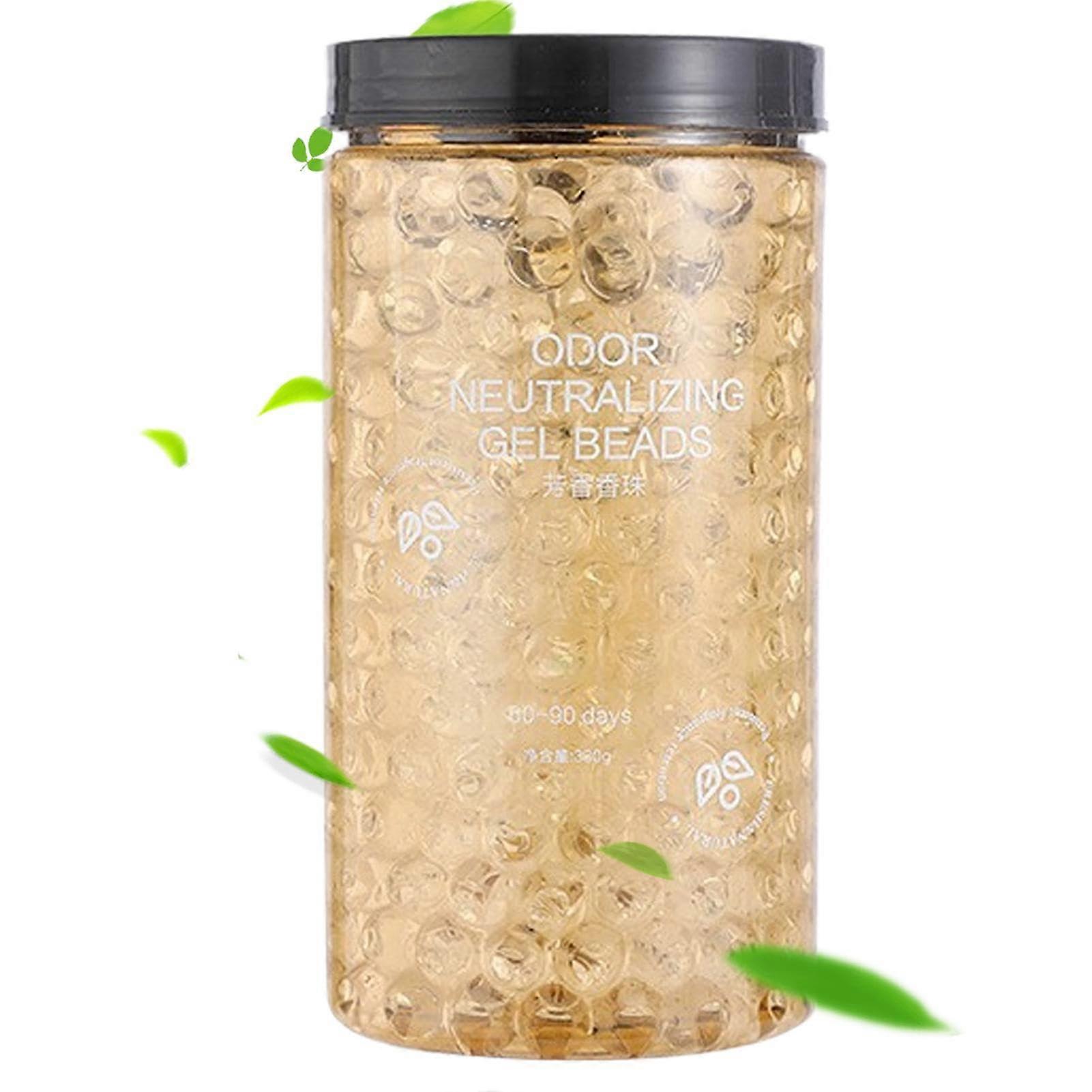 Odor Eliminator Beads Bathroom Freshener, Space-Saving Design, Long-Lasting Fragrance, Easy to Use, 13 x 6 cm, 1 Pack