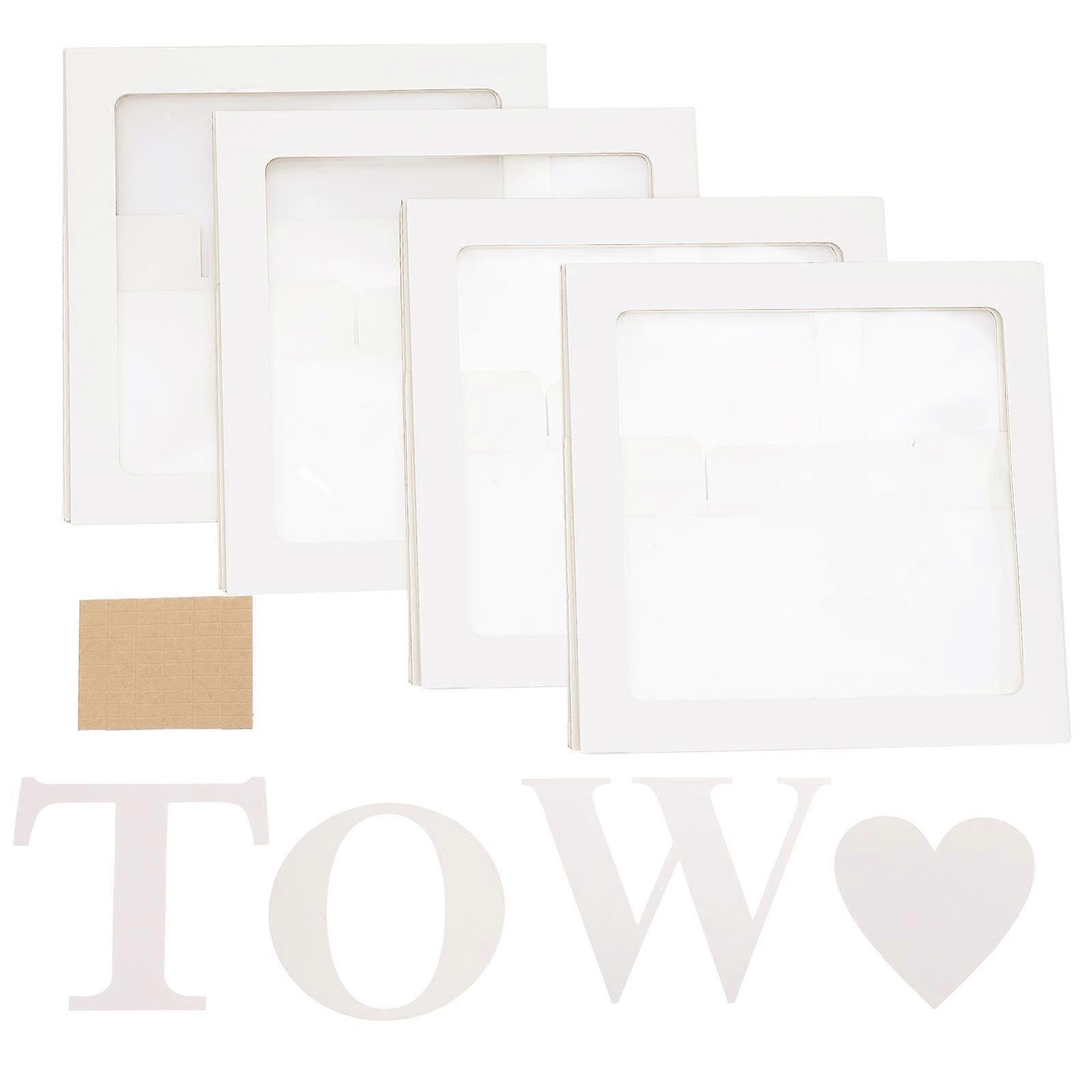 Shower Balloon Box Set – Transparent Party Decoration Boxes for Birthdays, Celebrations, DIY Ornaments & Easy Storage