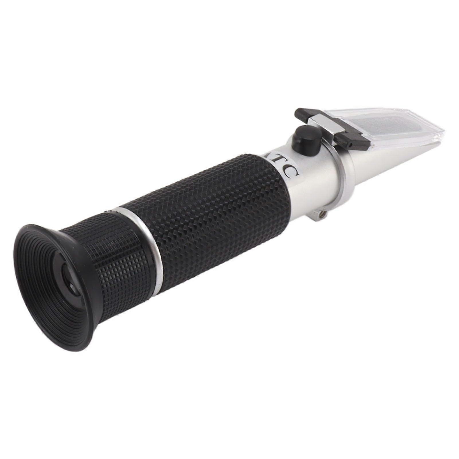 Brix Meter Refractometer 10-30% Aluminium Portable Sugar Content Hydrometer for Fruit, Honey and Other Sweet Drinks