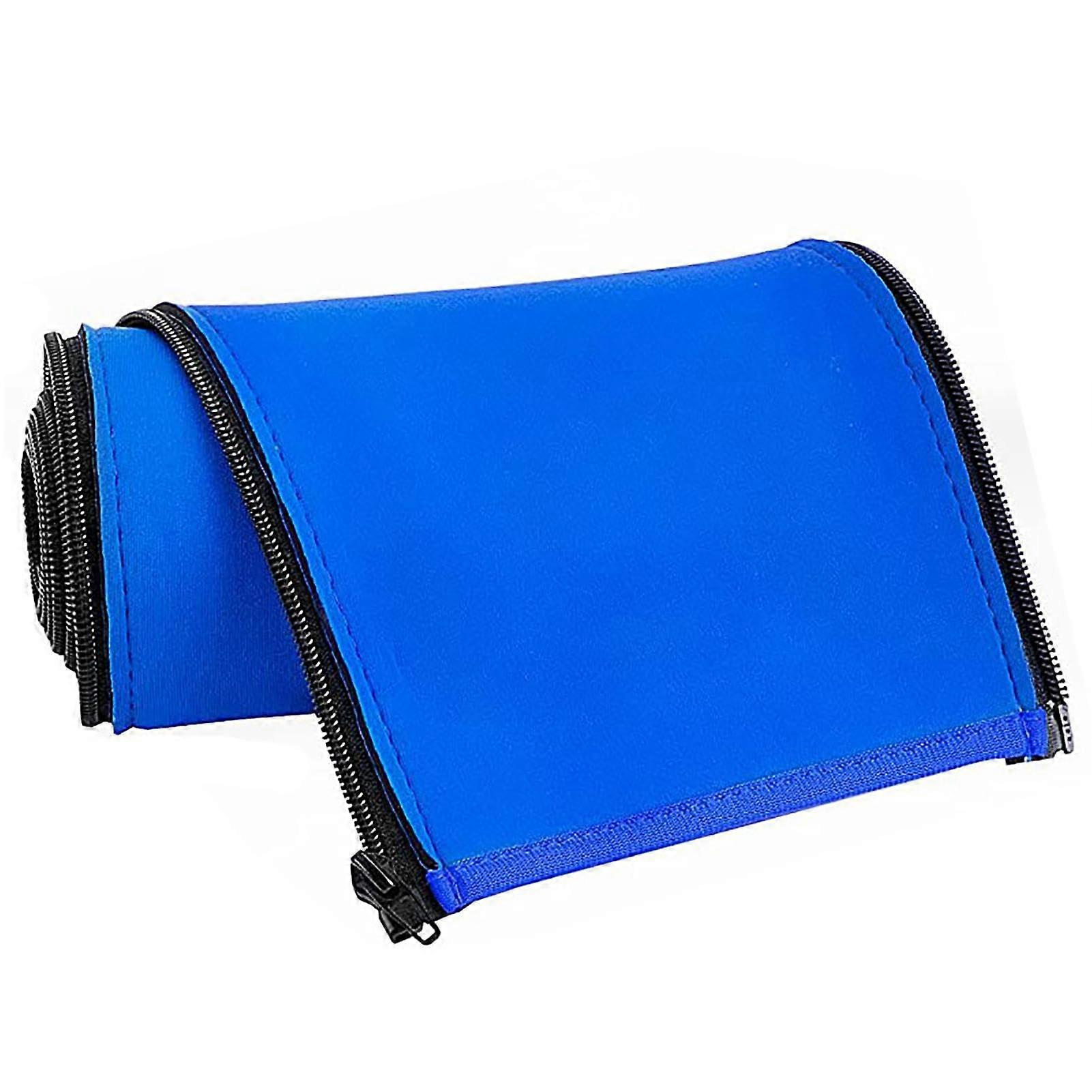 Pool Handrail - Non-Slip Blue Pool Rail Handle with Zipper, 1.8M Swimming Pool Ladder Sleeve and Wrist Covers