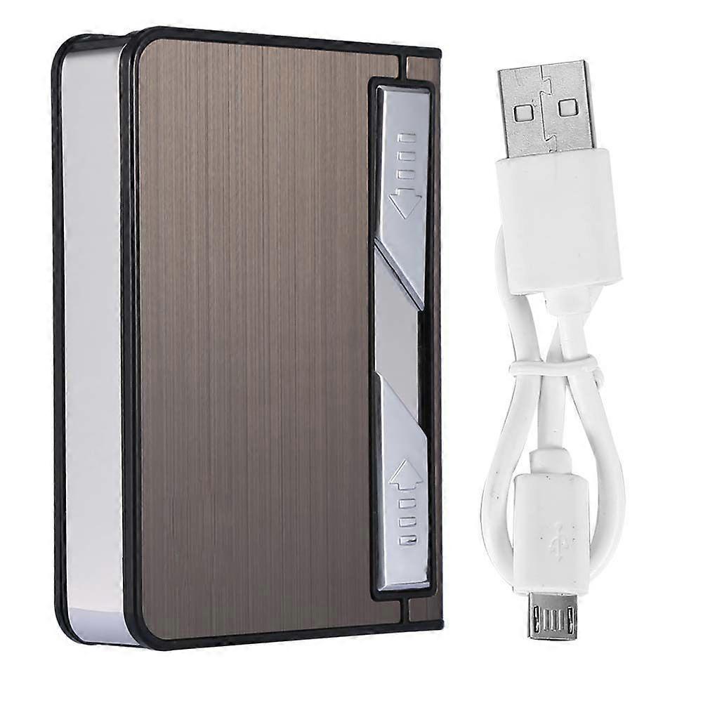 2025 Latest Model  Portable 10pcs Push Cigarette Holder Cigarette Case With